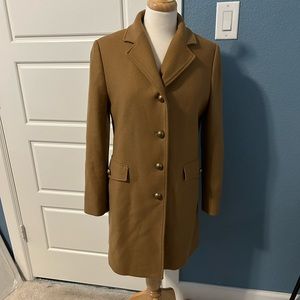 Zara-Manteco Camel Miltary Coat